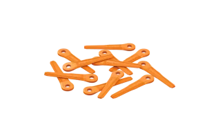Jeux de couteaux en plastique, (douze pièces)