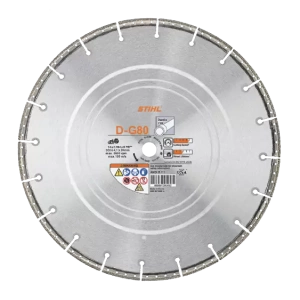 Disque à découper diamanté, Ø 350mm, fonte ductile, D-G80