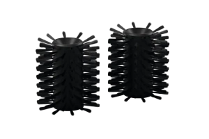 Brosses, pour brosse-rouleau rotative